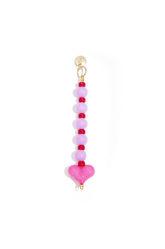 Charming Heart-Shaped Bag Charms for Spring