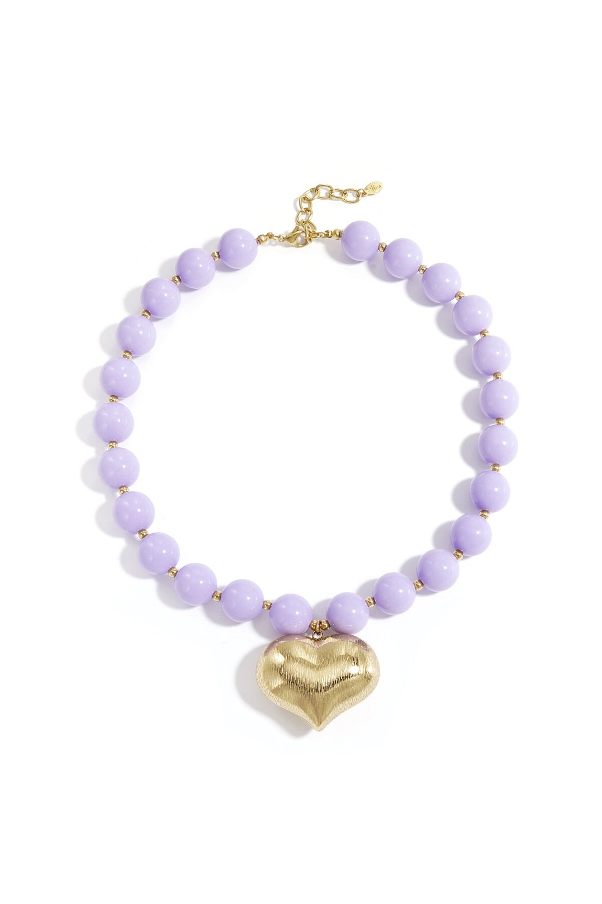 Charming Heart Beaded Necklace for Spring/Summer