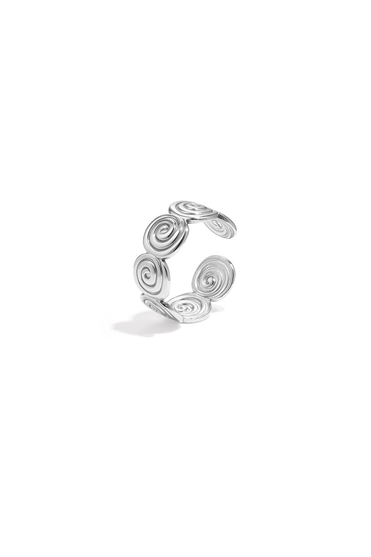 Elegant Adjustable Minimalist Ring in Silver & Gold
