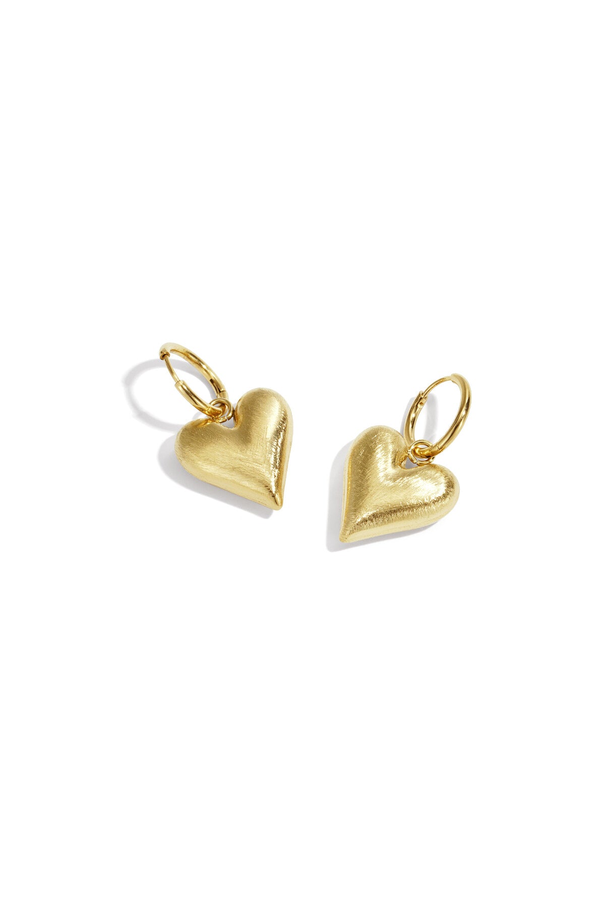 Elegant Heart-Shaped Drop Earrings for Women