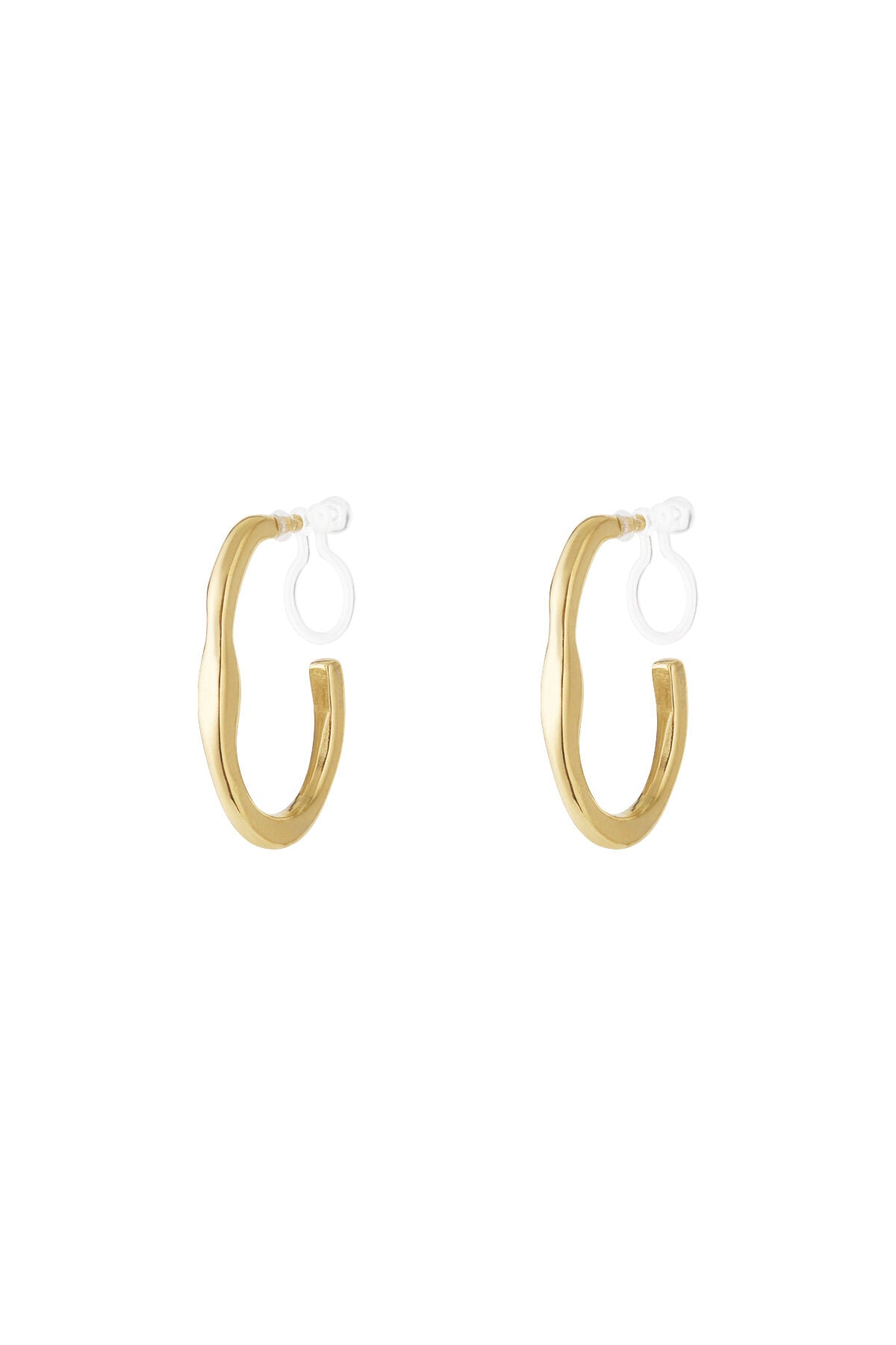 Elegant 14K Gold Plated Clip-On Earrings for All Occasions