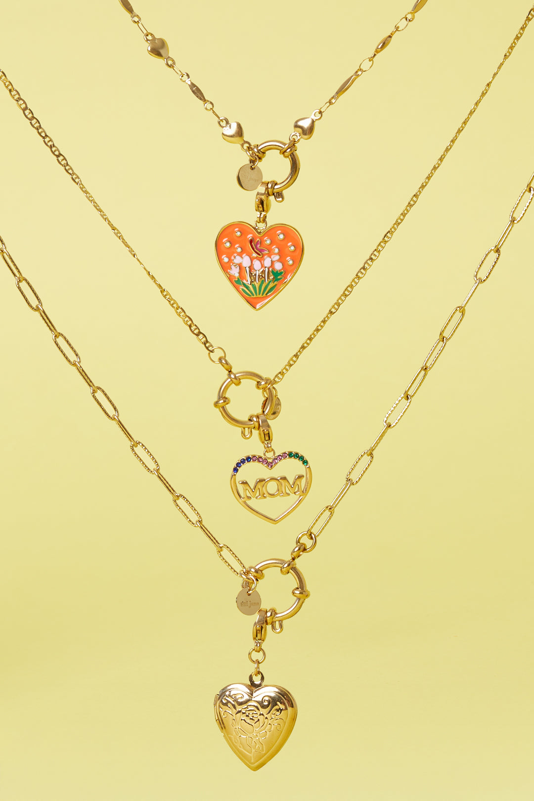 Sieraden bedel hart hanger mom DIY