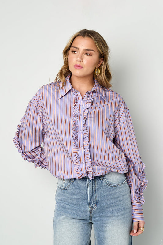 Gimme Cotton Striped Blouse for Spring/Summer