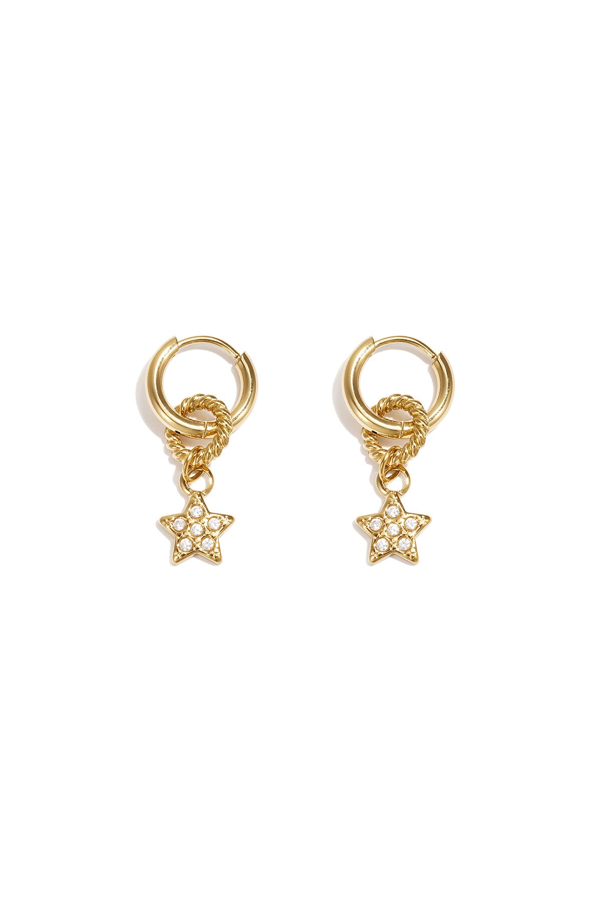 Elegant Star Drop Earrings for Daily Wear
