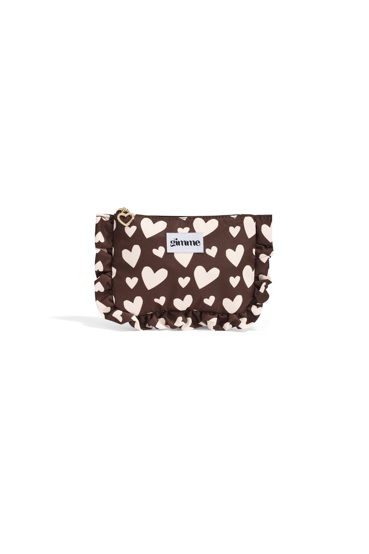 Gimme All-Fit Simple Series Heart Makeup Bag