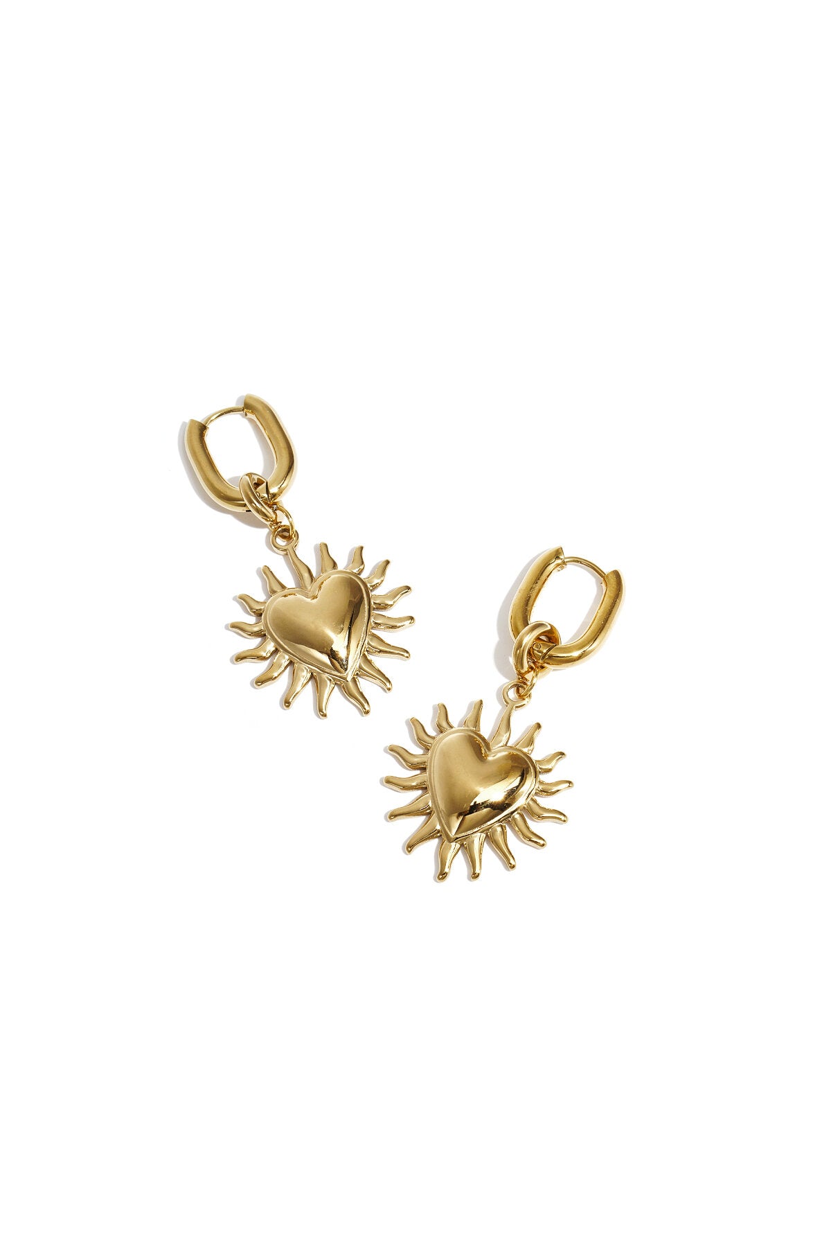 Stylish Heart Drop Earrings for Daily Wear