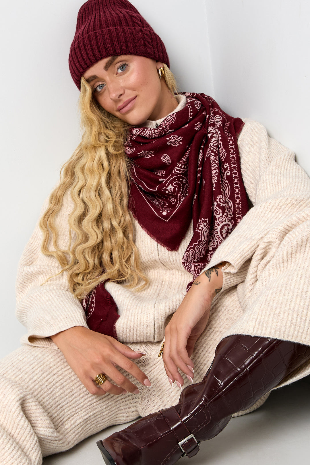 Muts effen kleur, eenvoudig nylon, dagelijkse accessoires