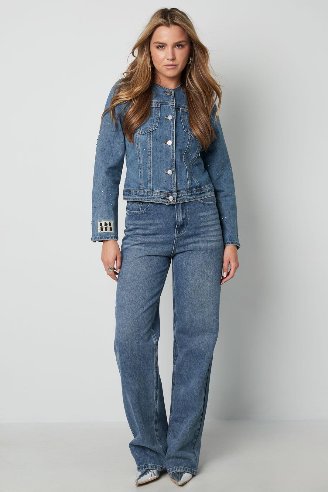 Stylish All-Fit Blue Denim Jacket for Women