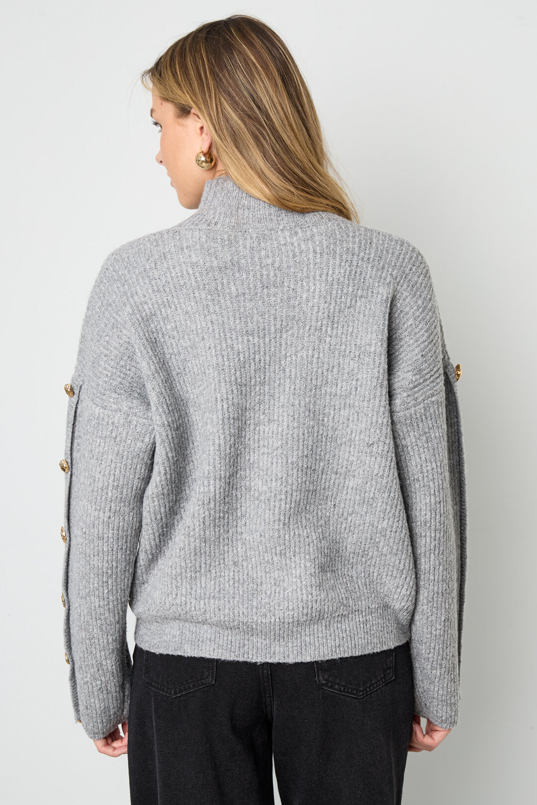 Cozy Knit Sweater for Fall & Winter in Trendy Colors