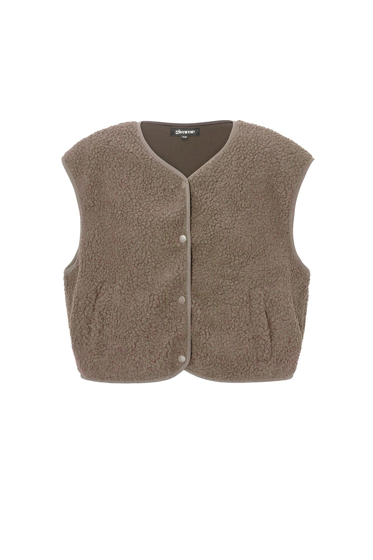 Gimme Women's Woven Casual Vest for Fall/Winter