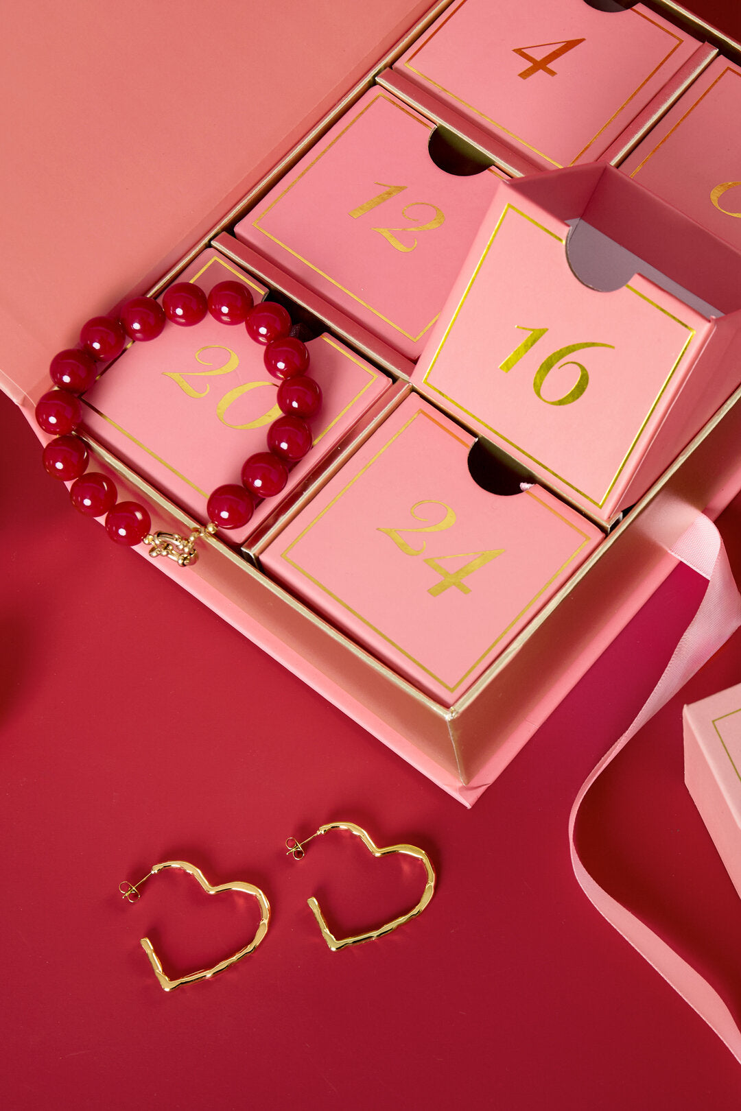 Stainless Steel Christmas Advent Calendar, Simple & Elegant