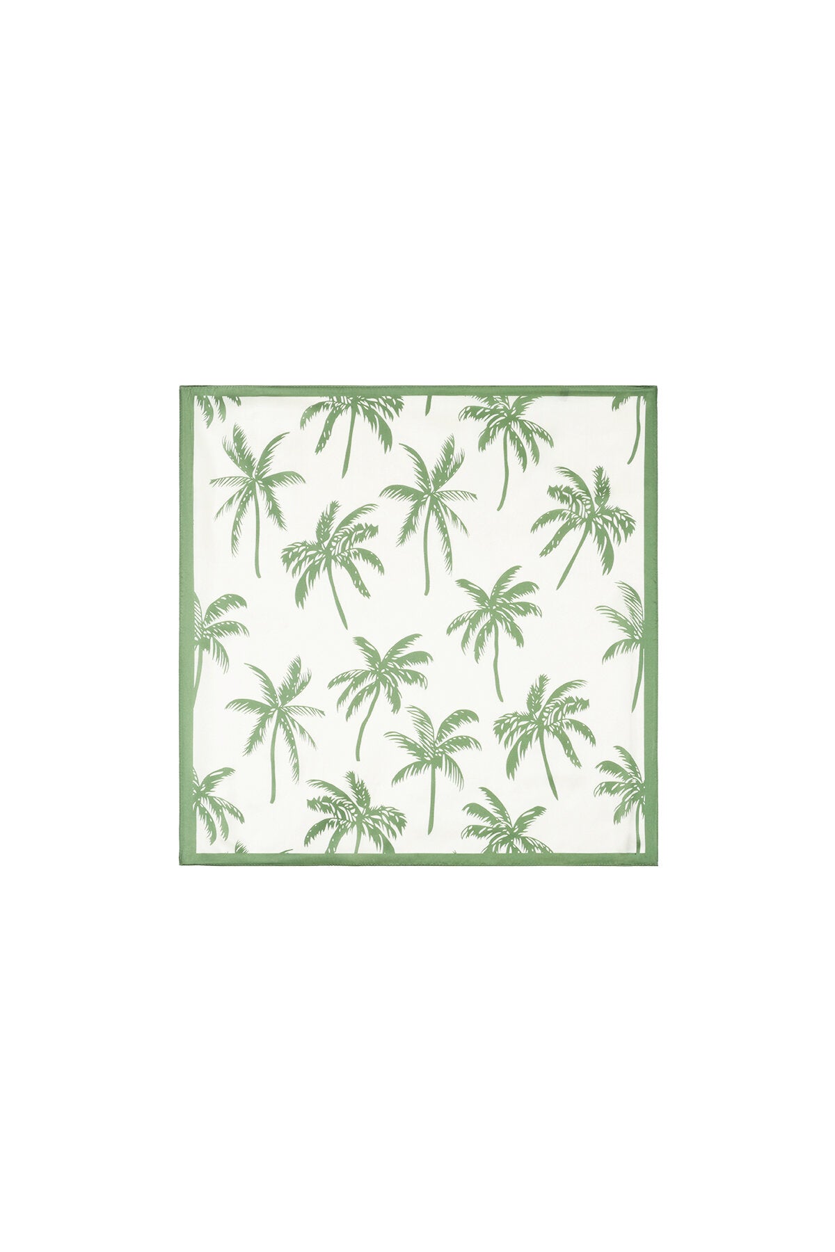 Elegant Green Summer Scarf for Women