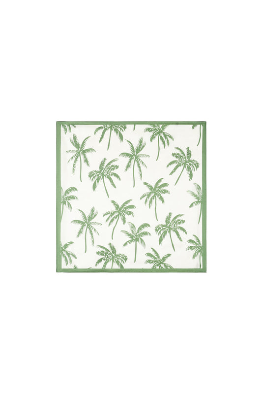 Elegant Green Summer Scarf for Women