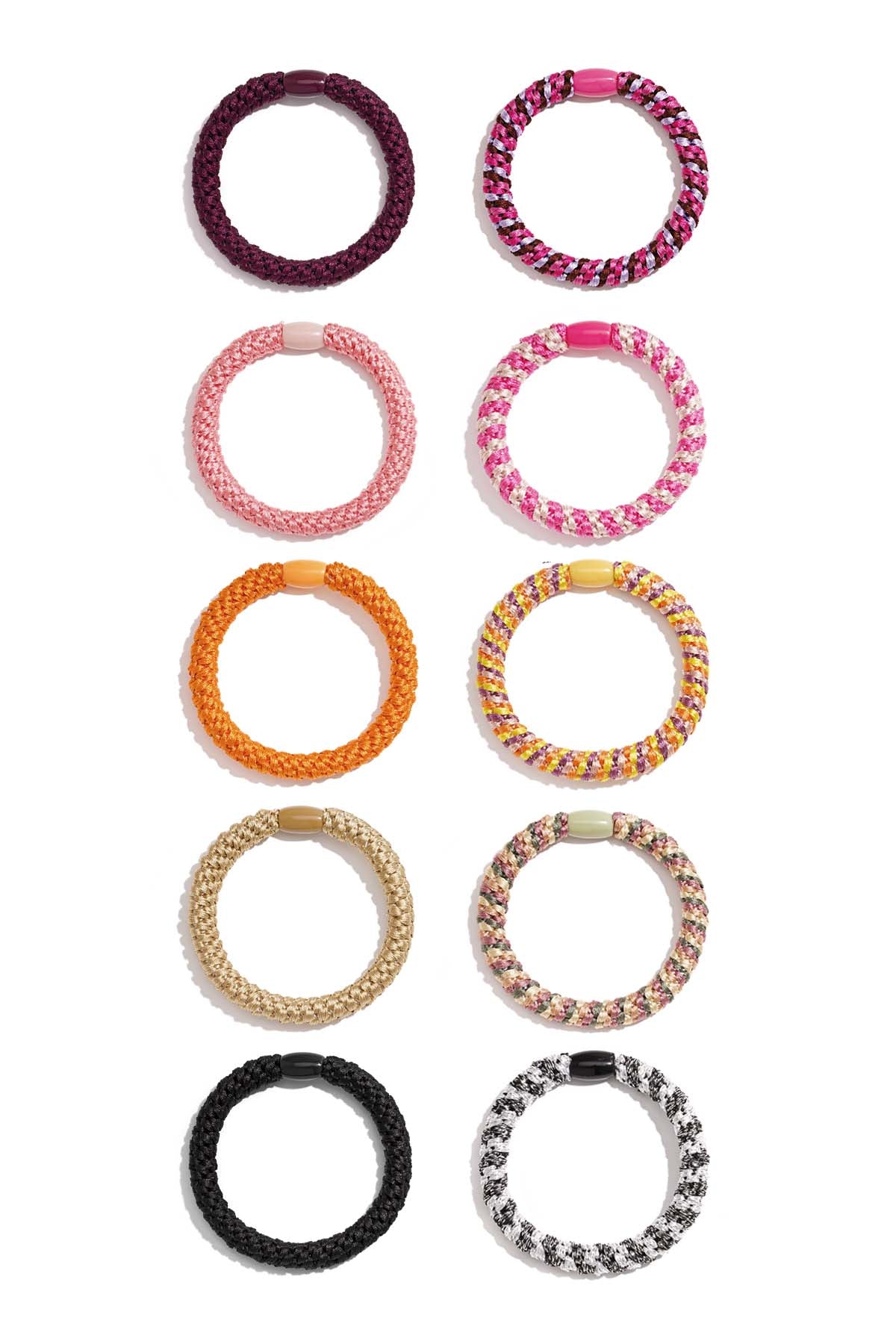 Multicolour Casual Polyester Hair Ties for Women