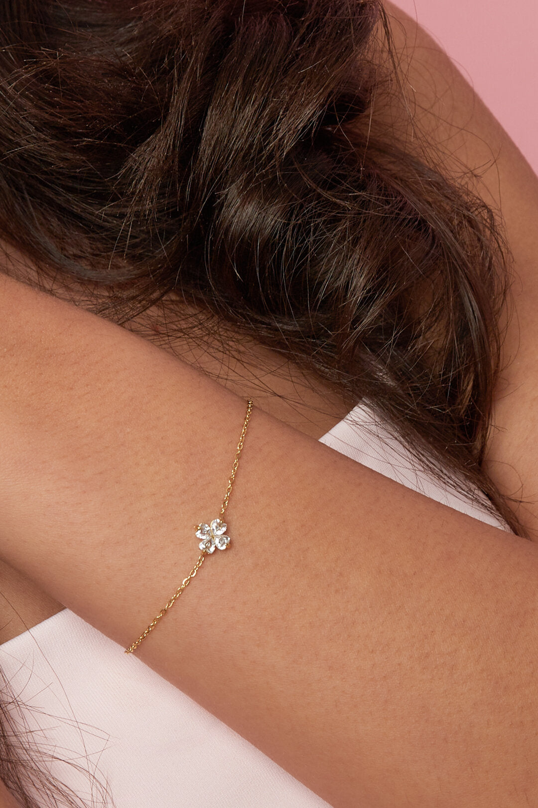 Elegant Stainless Steel Charm Bracelet for Women