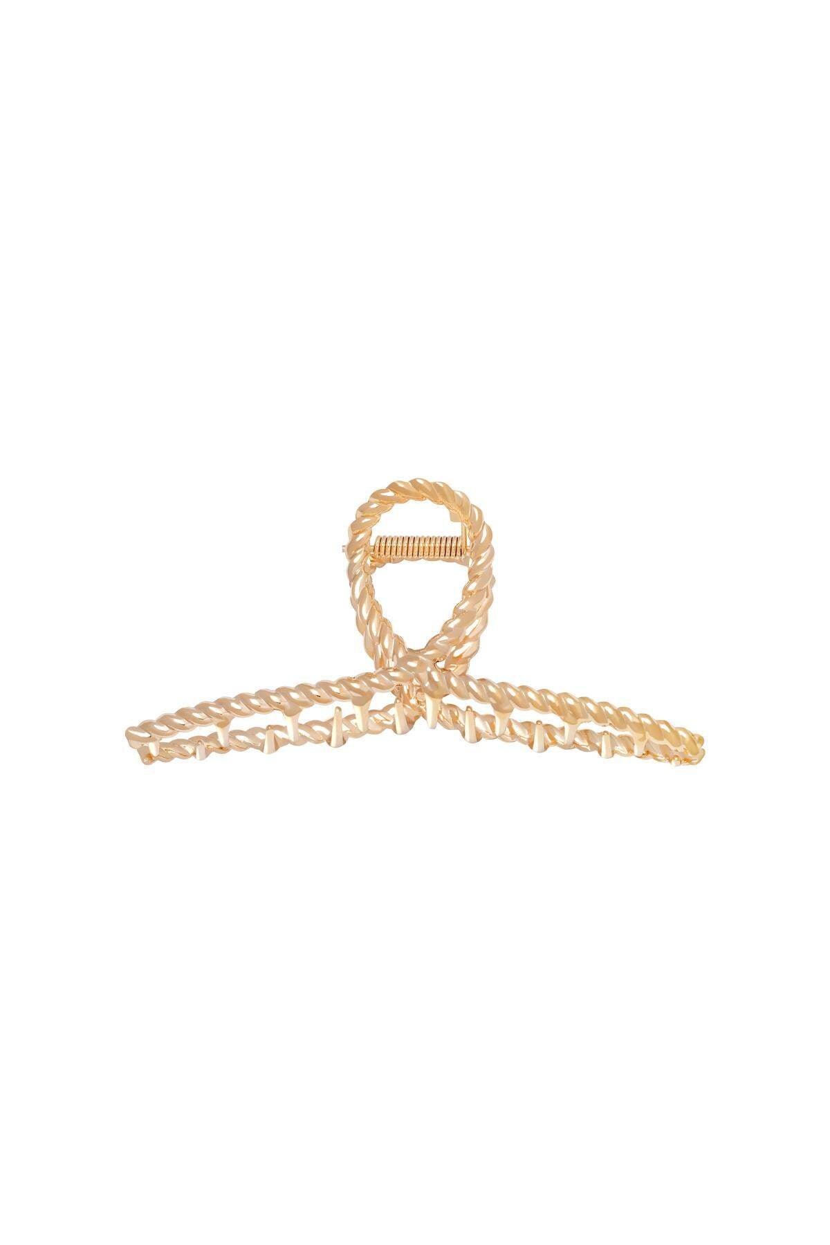 Elegant Gold Hair Clip for Everyday Glamour