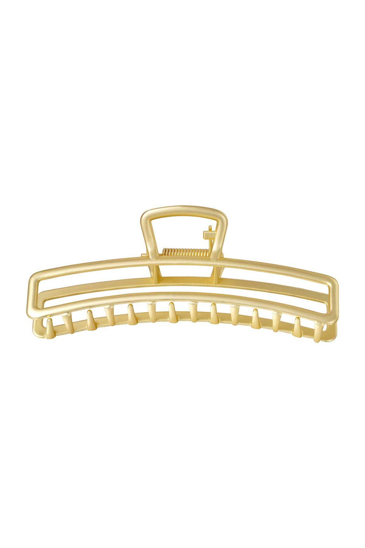 Elegant Metal Hair Clips in Silver, Gold, and Vintage Gold