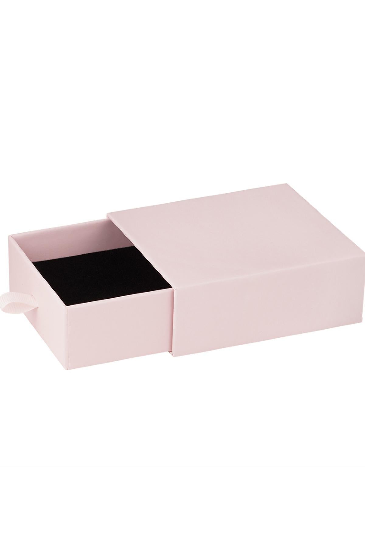 Elegant Pink & Off-White Jewelry Boxes for Daily Use