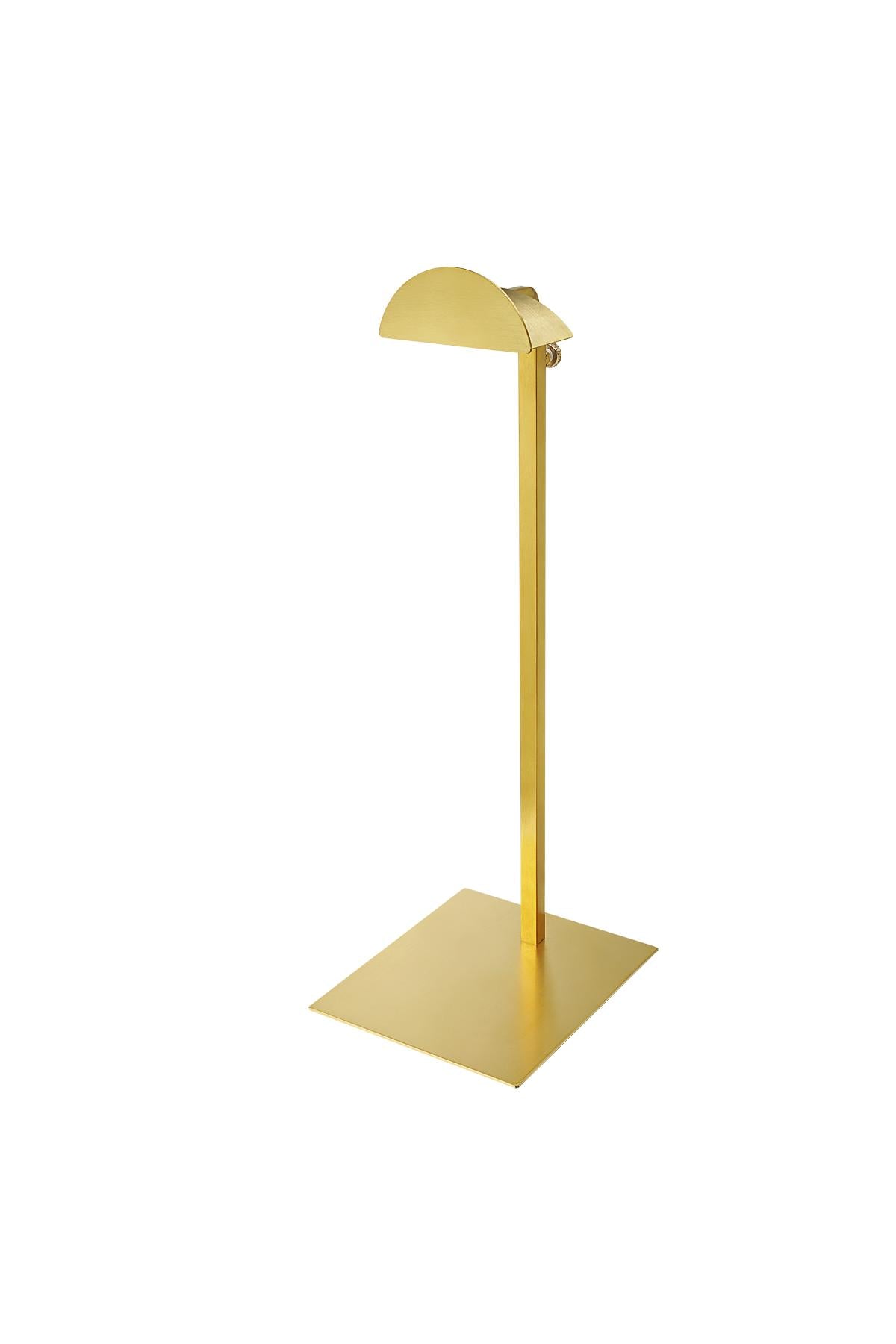 Elegant Gold Stainless Steel Accessory Display Stand