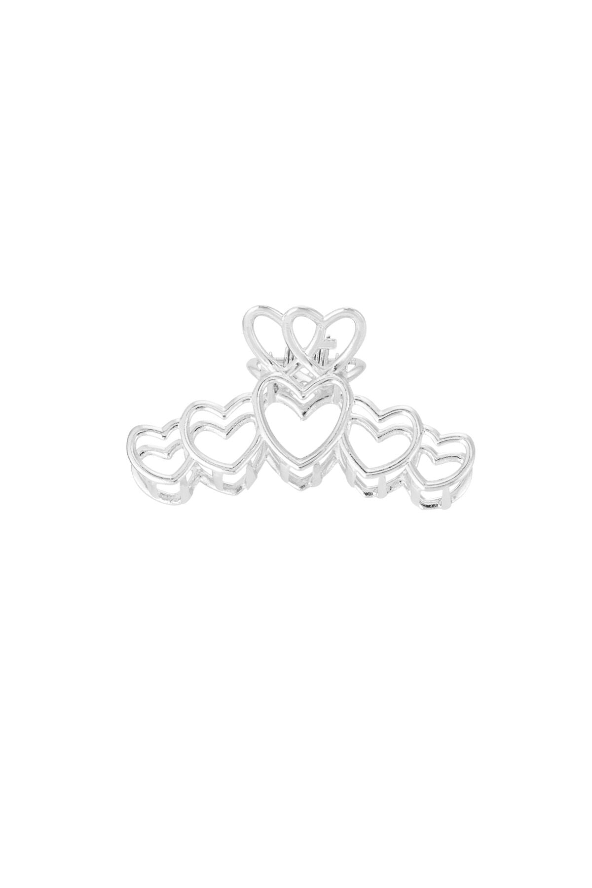 Elegant Alloy Hair Clips in Silver and Gold