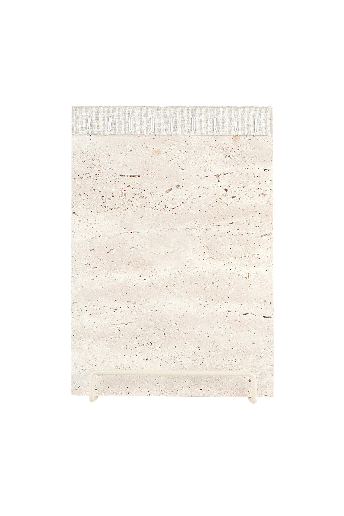 Elegant Off-White Necklace Display for Daily Use