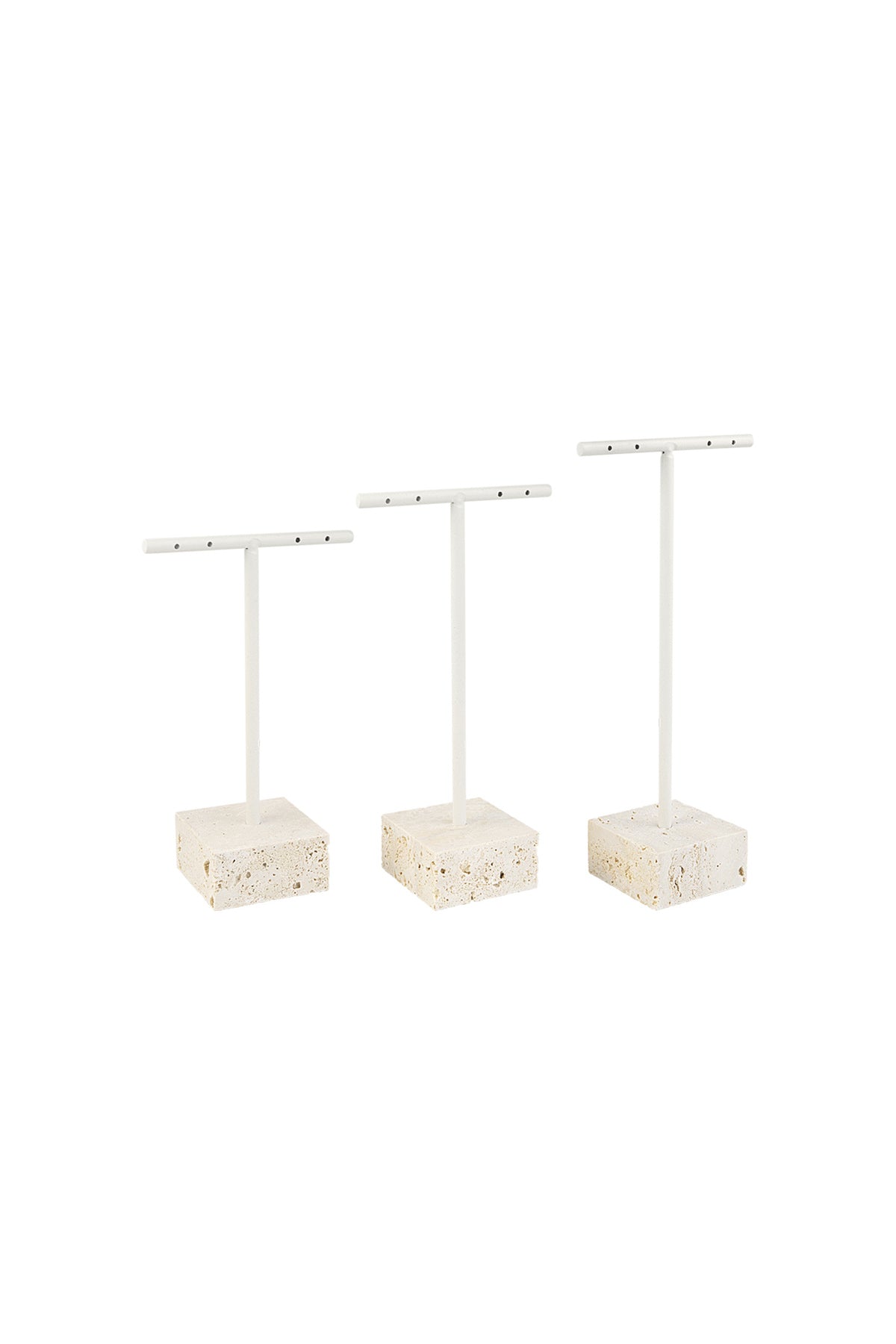 Elegant Off-White Earrings Display for All Occasions