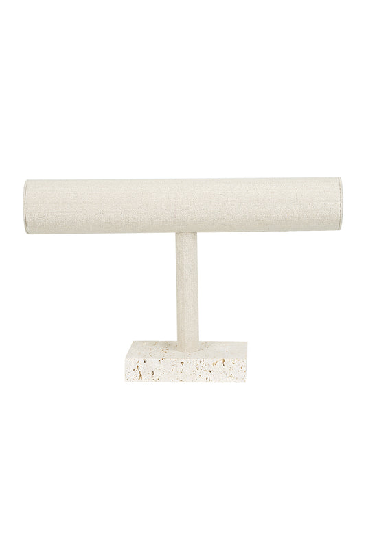 Elegant Off-White Bracelet Display for All Jewelry