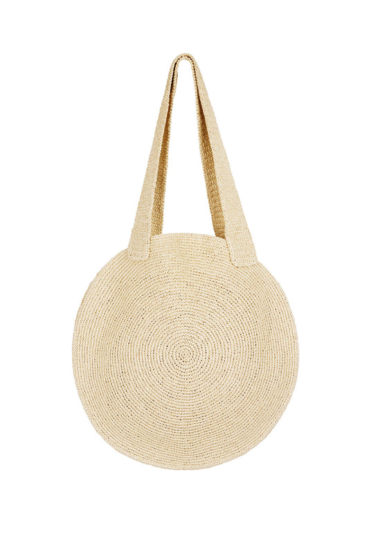 Eco-Friendly Beige Paper Shopper Bag for Sustainable Style