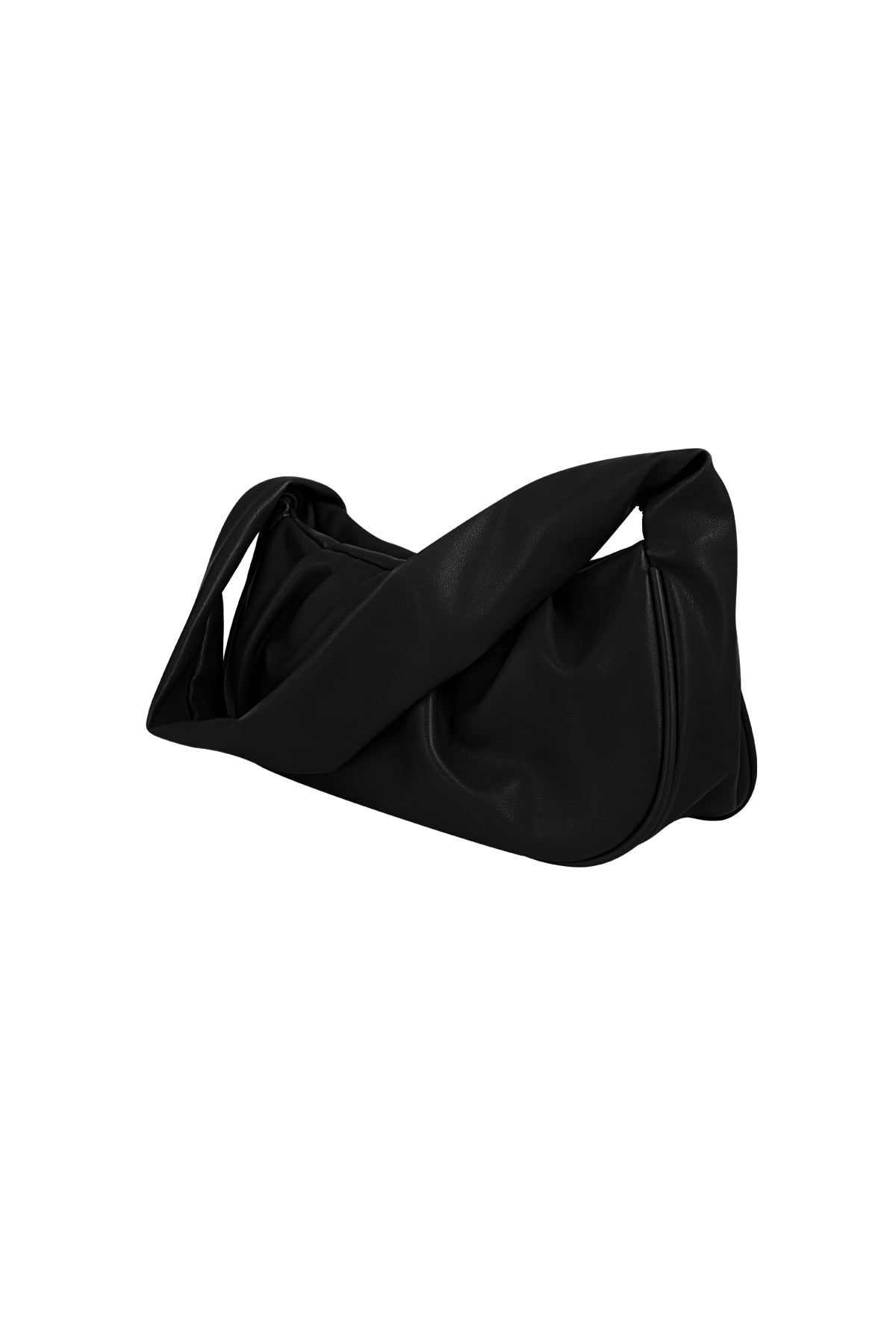 Stylish PU Shoulder Bag in Blue, Black, and Fuchsia