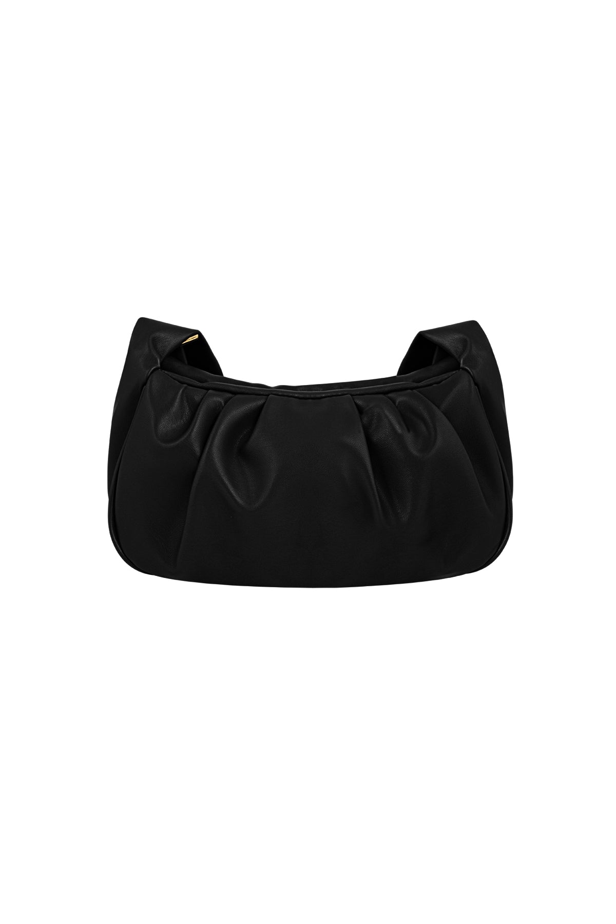 Stylish PU Shoulder Bag in Blue, Black, and Fuchsia