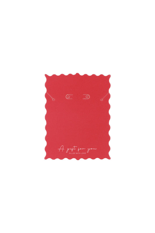 Elegant Pink & Wine Red Jewelry Cards for Daily Use