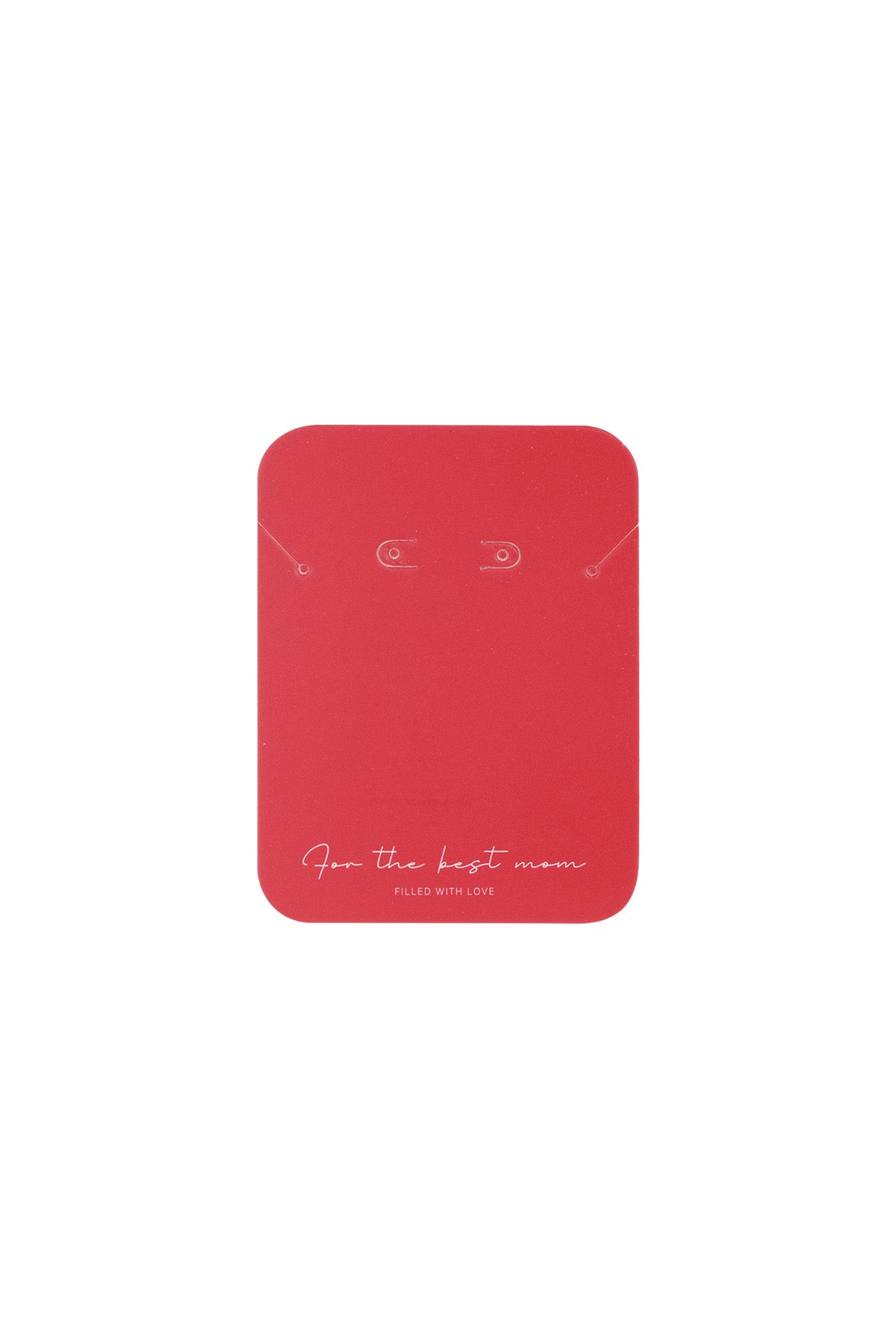Elegant Pink & Wine Red Jewelry Cards for All Jewelry
