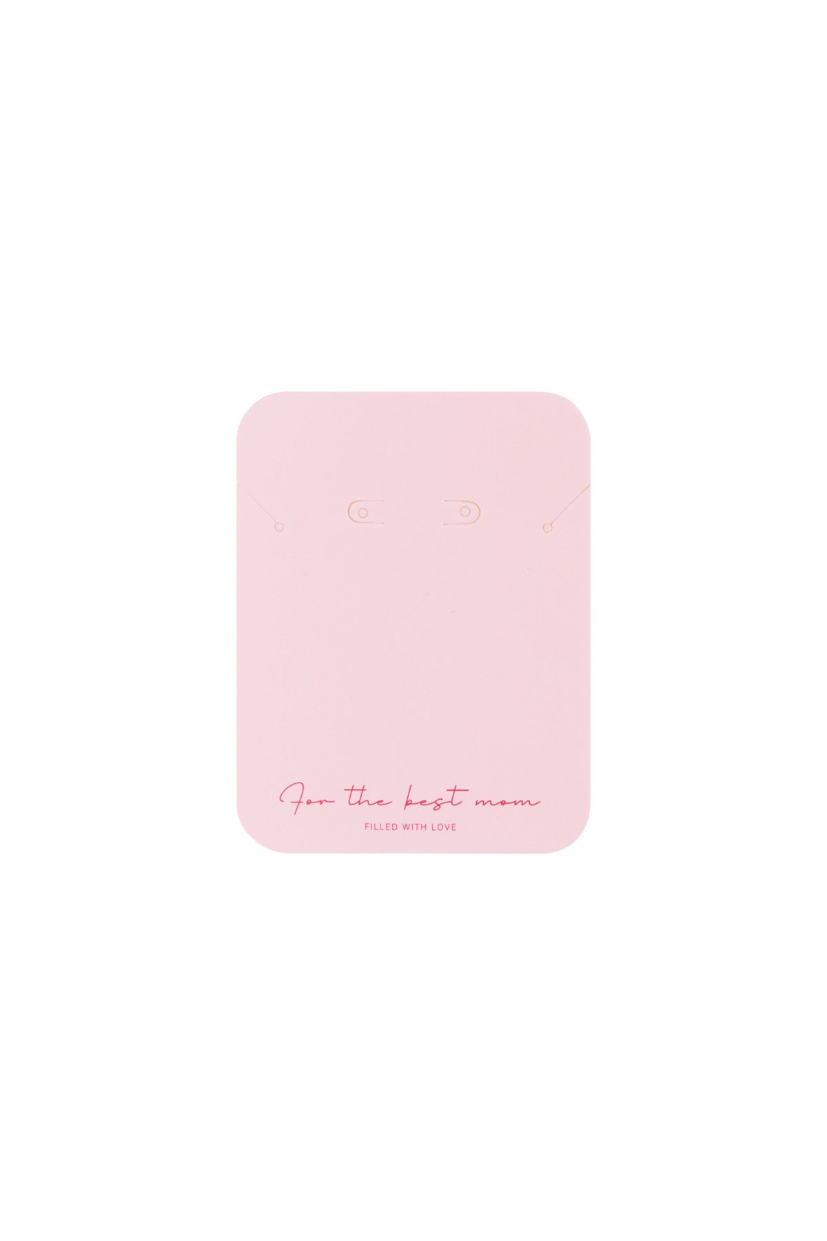 Elegant Pink & Wine Red Jewelry Cards for All Jewelry