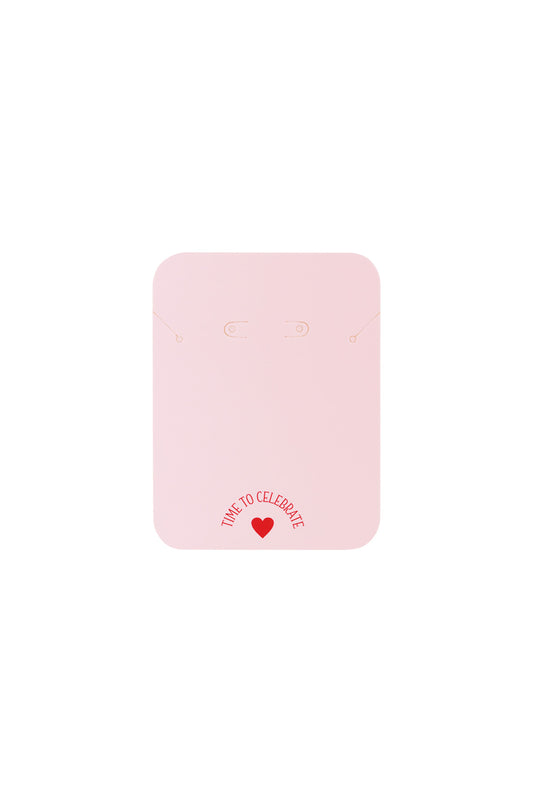 Elegant Pink & Wine Red Jewelry Cards for Daily Wear