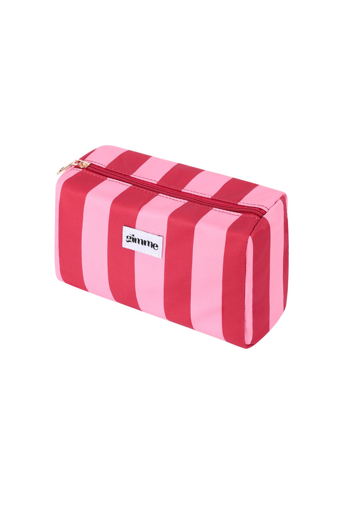 Stylish Pink Polyester Makeup Bag for Travel