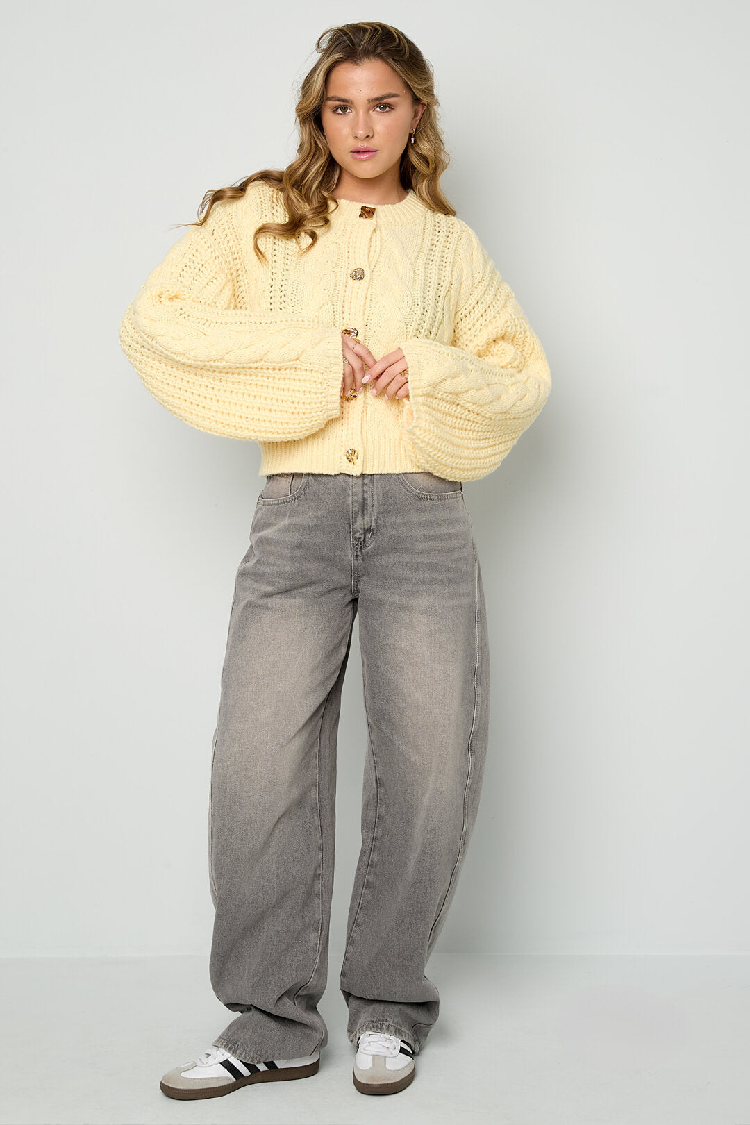 Elegant All-Season Knit Cardigan for Women