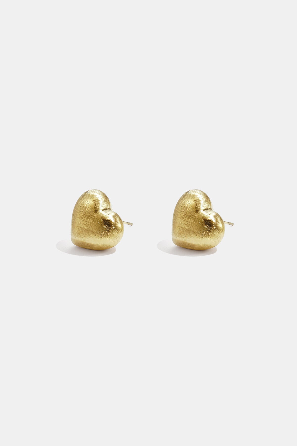 Elegant Heart Stud Earrings for Everyday Wear