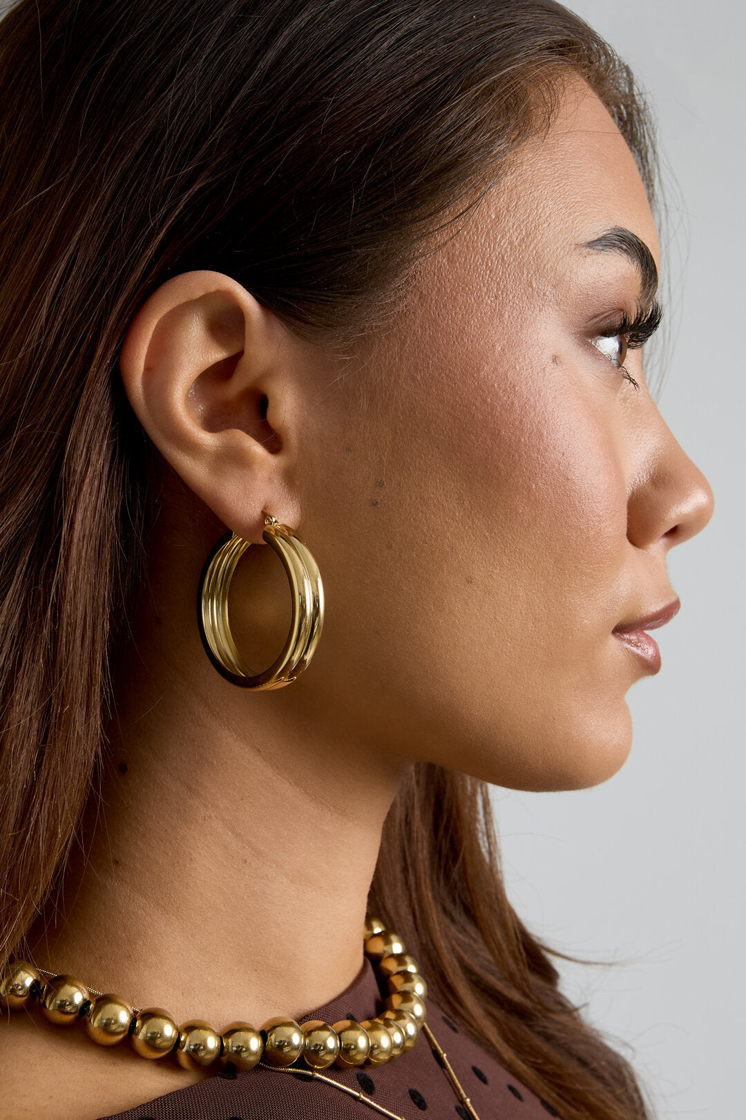 Elegant Geometric Hoop Earrings for Everyday Style
