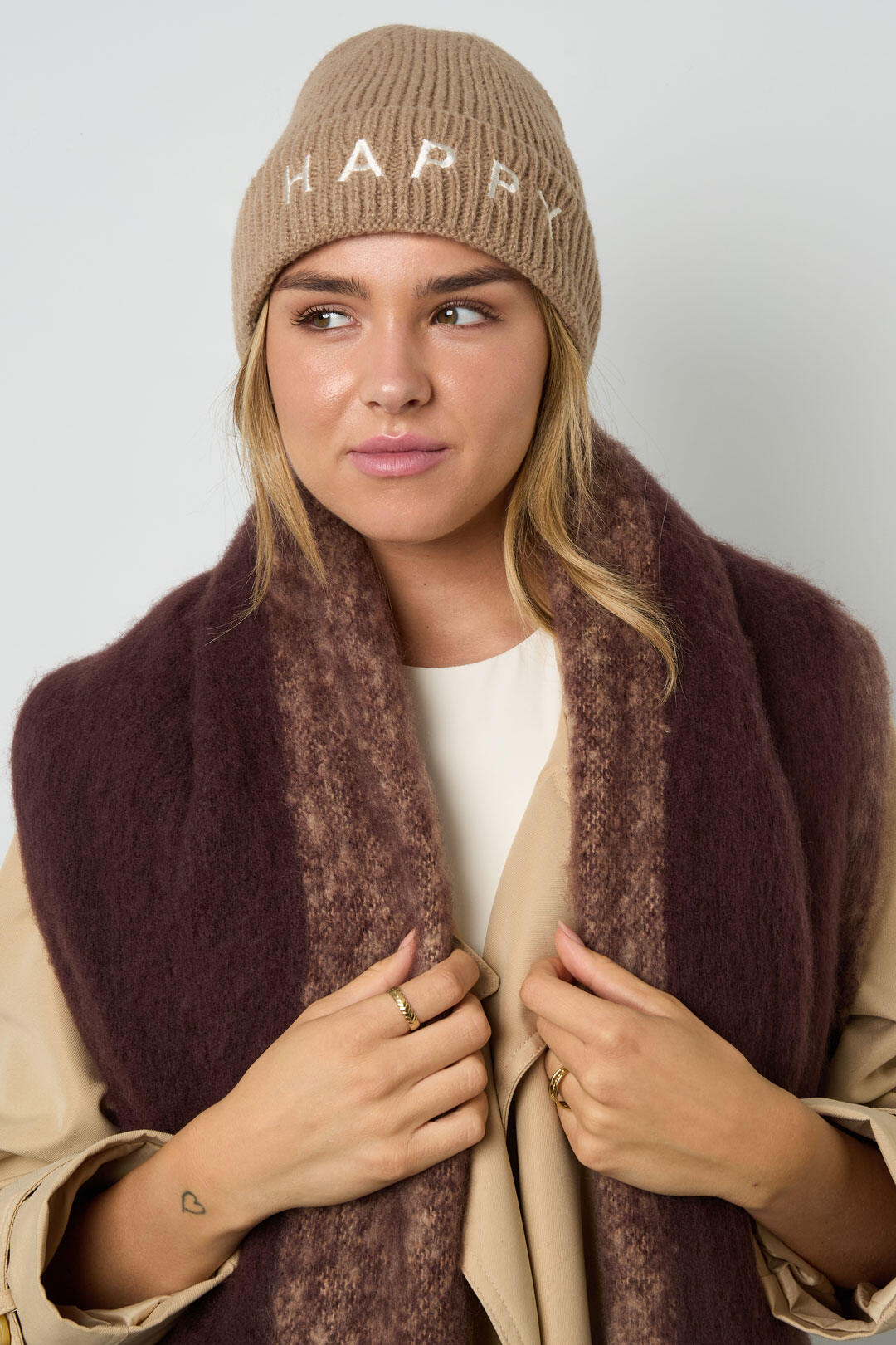 Stylish Fall/Winter Letter Hats for Women