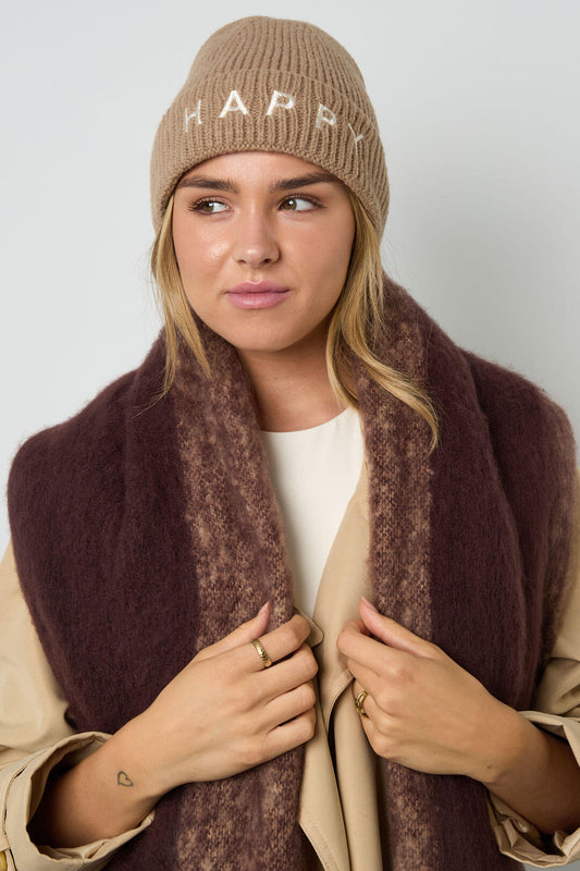 Stylish Fall/Winter Letter Hats for Women