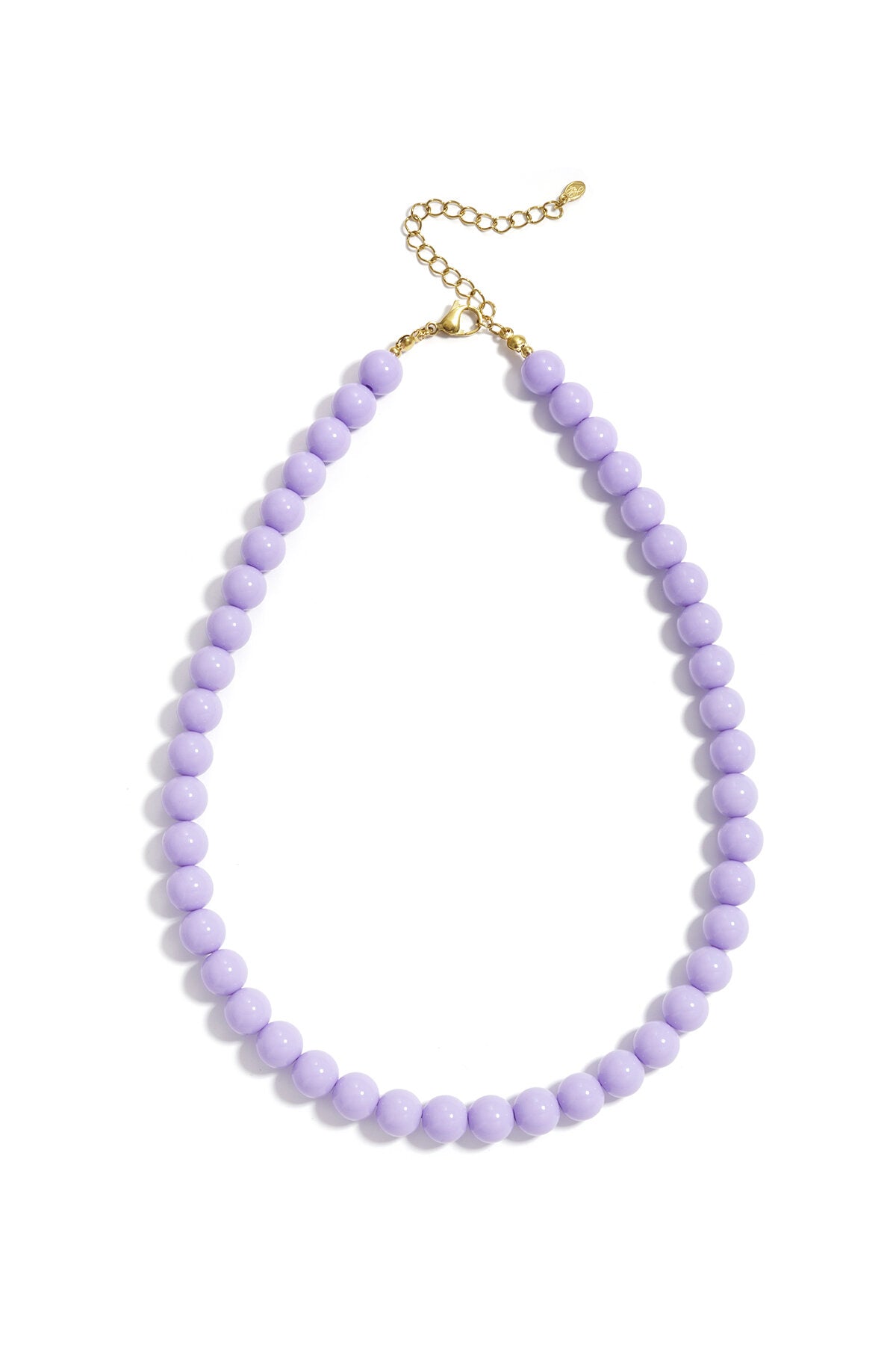 Elegant Resin Beaded Necklace for Everyday Wear