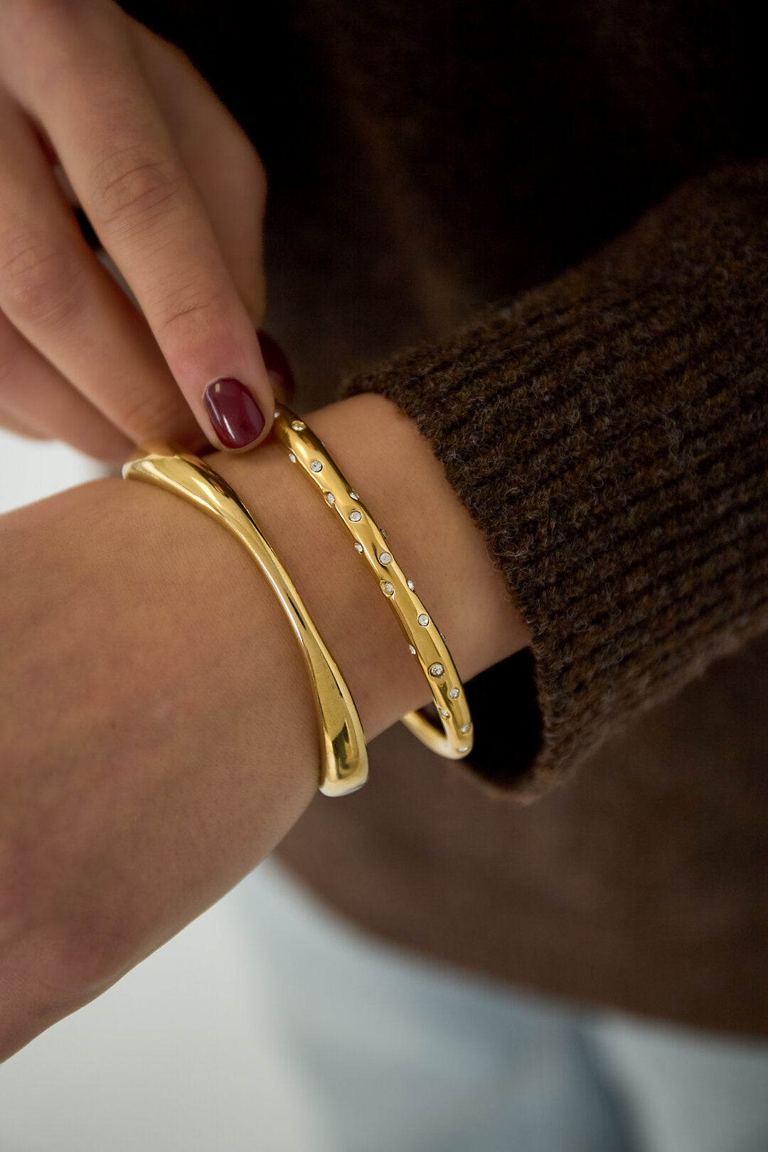 Elegant Gold Cuff Bracelet for Daily Wear