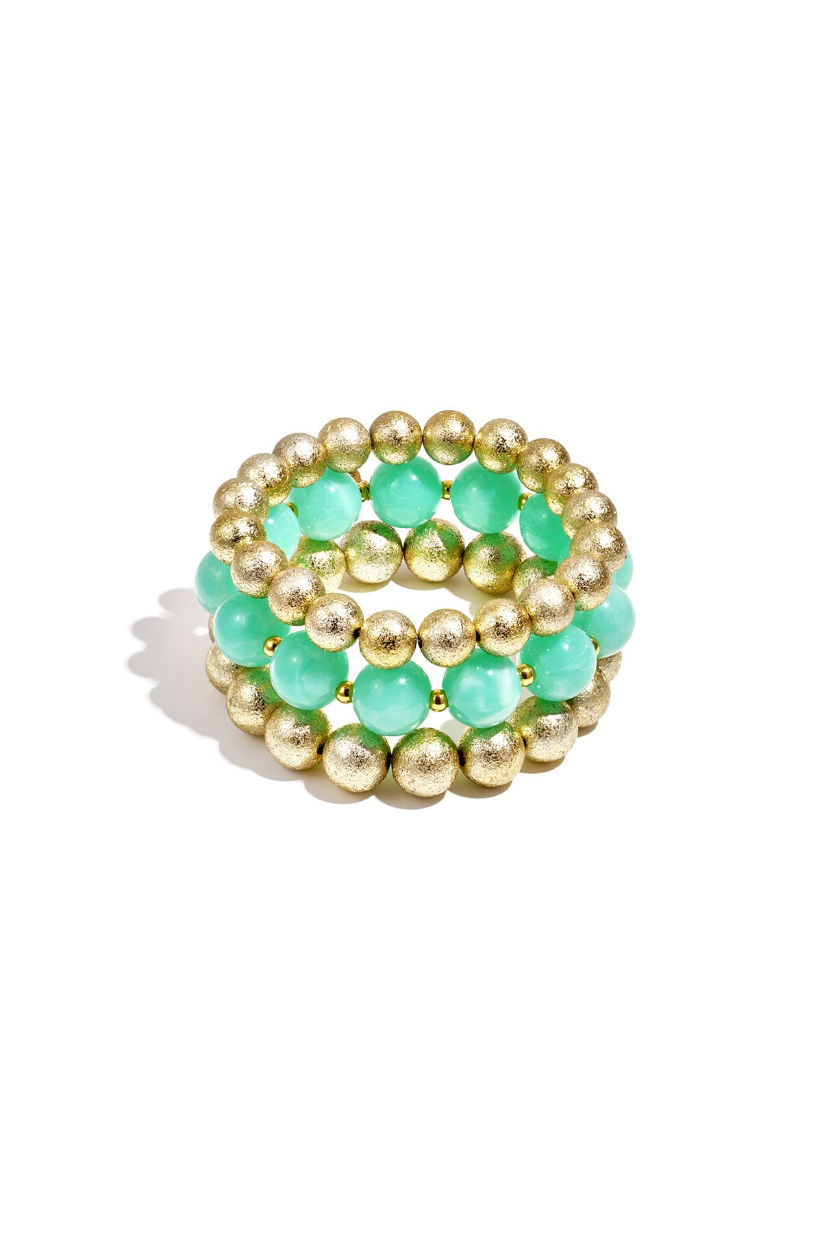 Chic All-Fit Acrylic Beaded Bracelets for Women