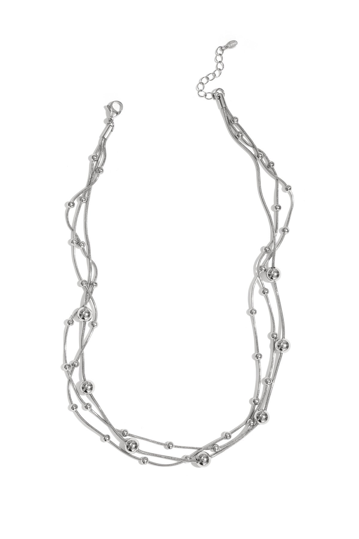 Elegant Multi-Layered Short Necklace for Daily Wear