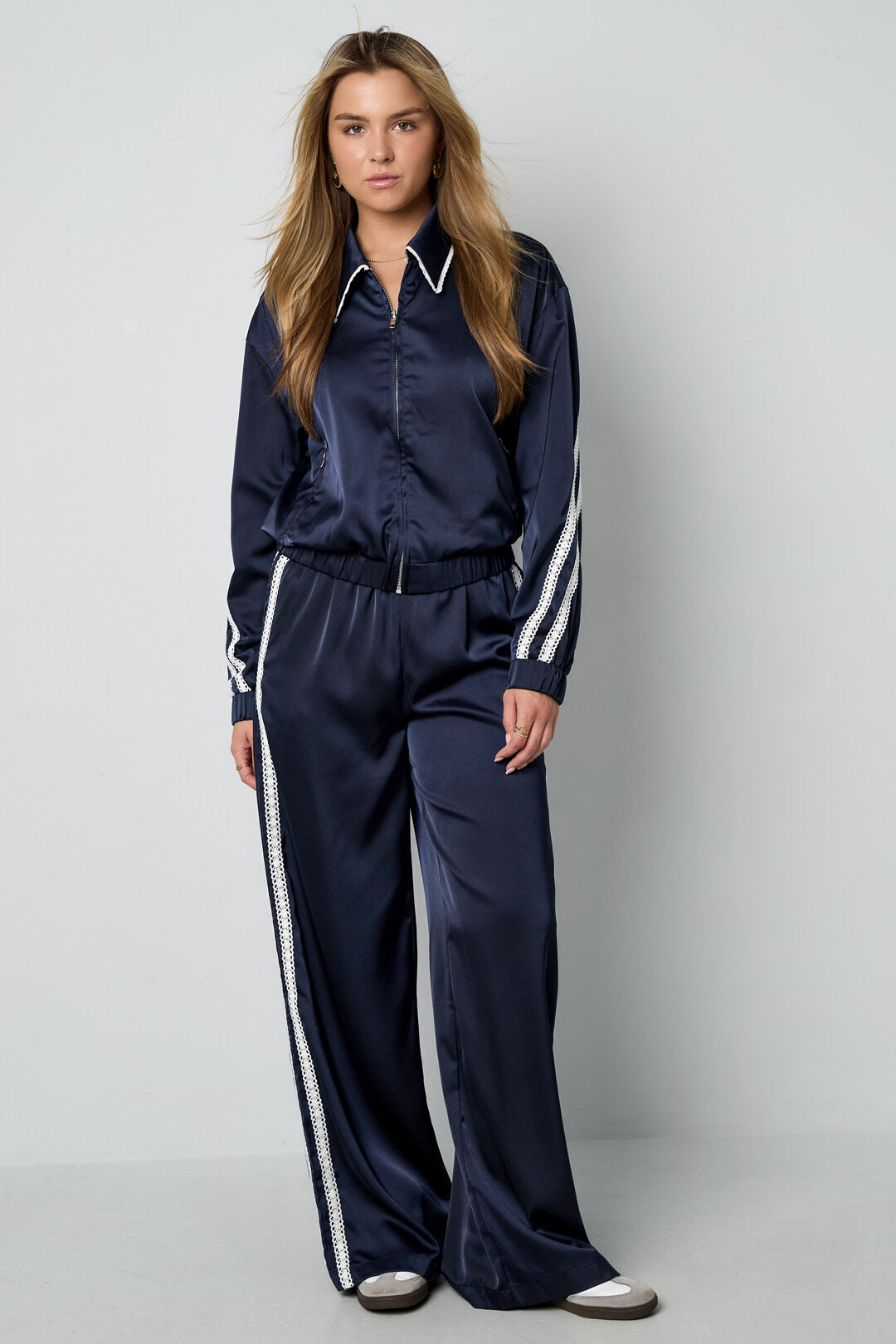 Gimme Sporty Color Clash Jacket & Coat Set for Fall/Winter