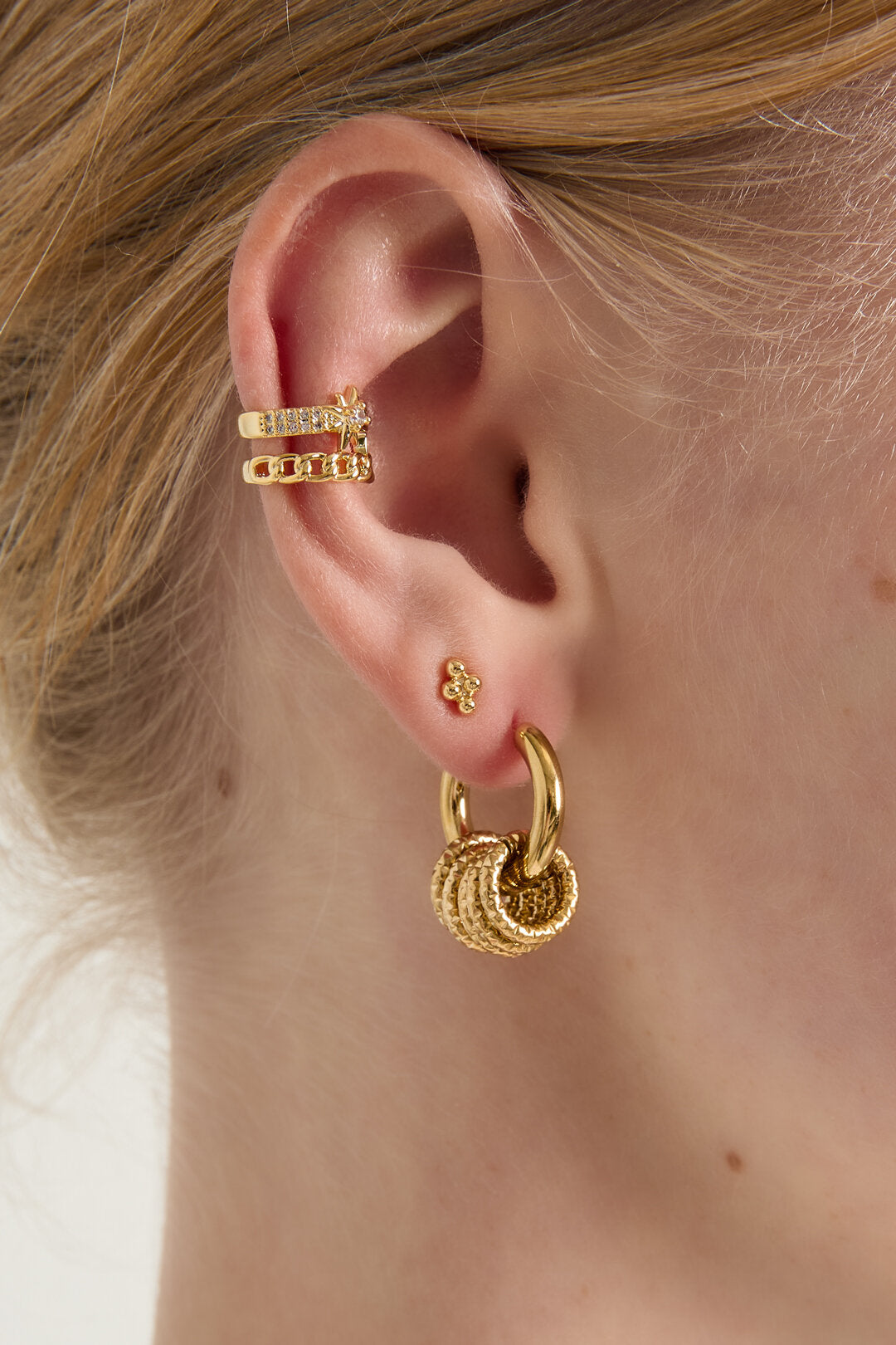 Stylish Circle Drop Earrings for Everyday Wear