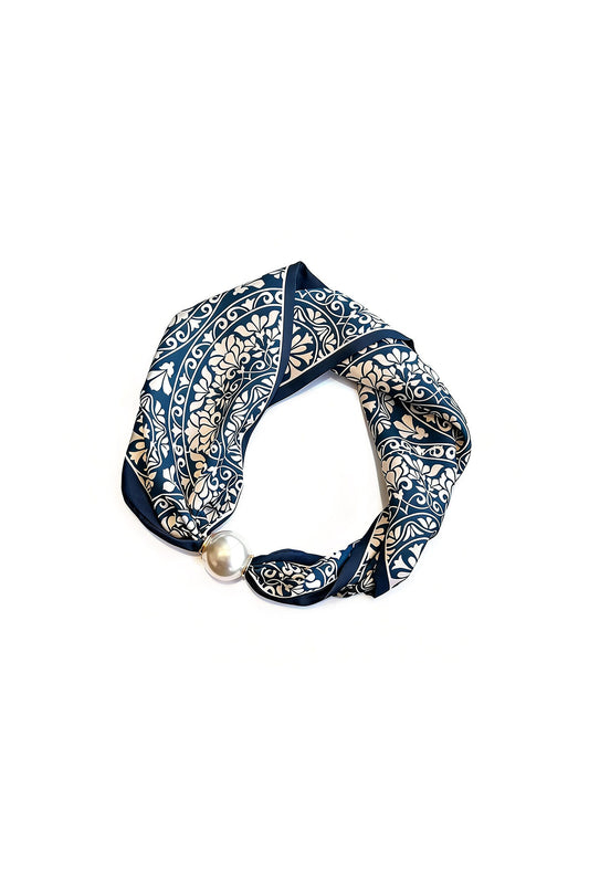 Elegant Blue Summer Scarf for Women