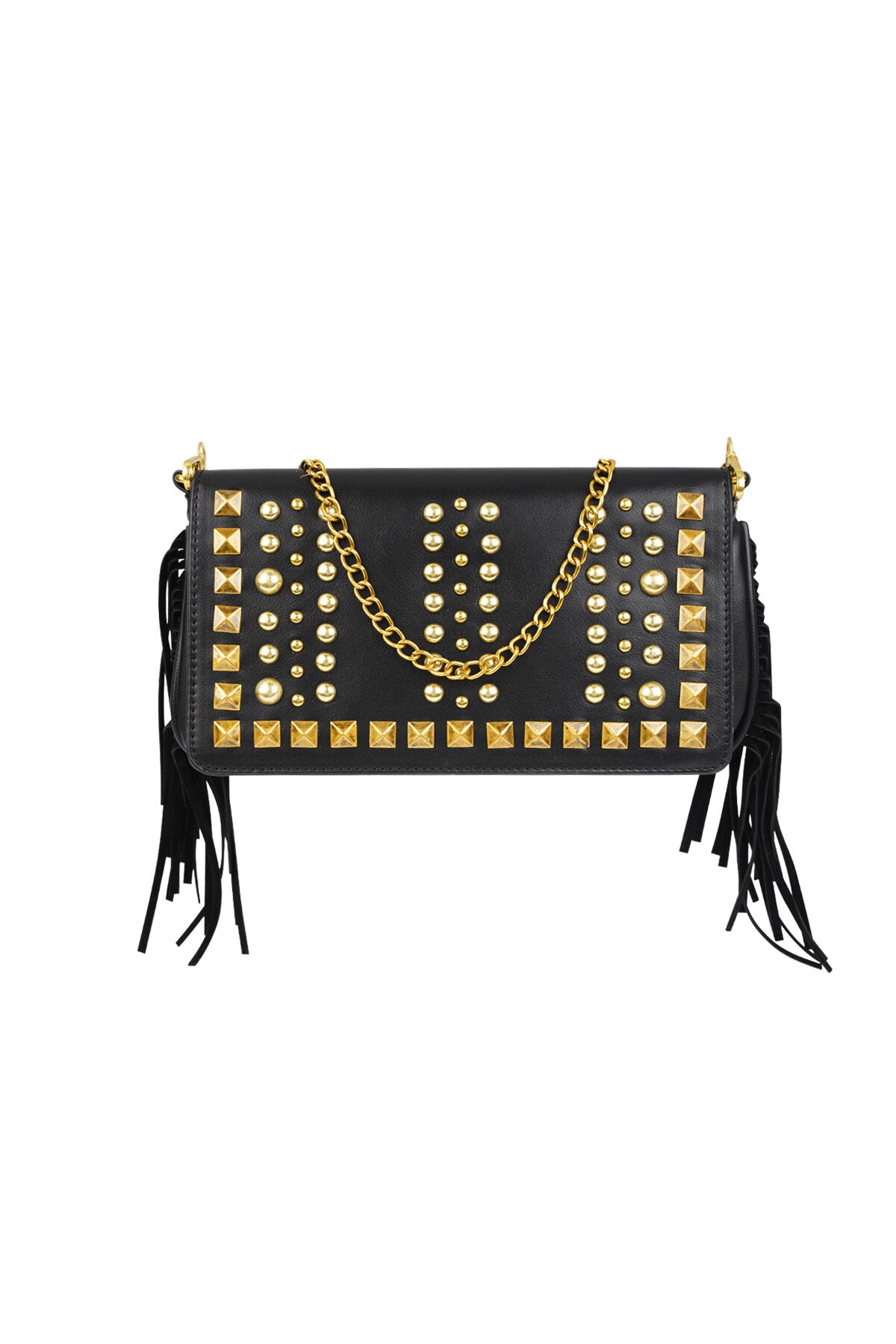 Elegant Wine Red & Black Shoulder Bag for Daily Chic