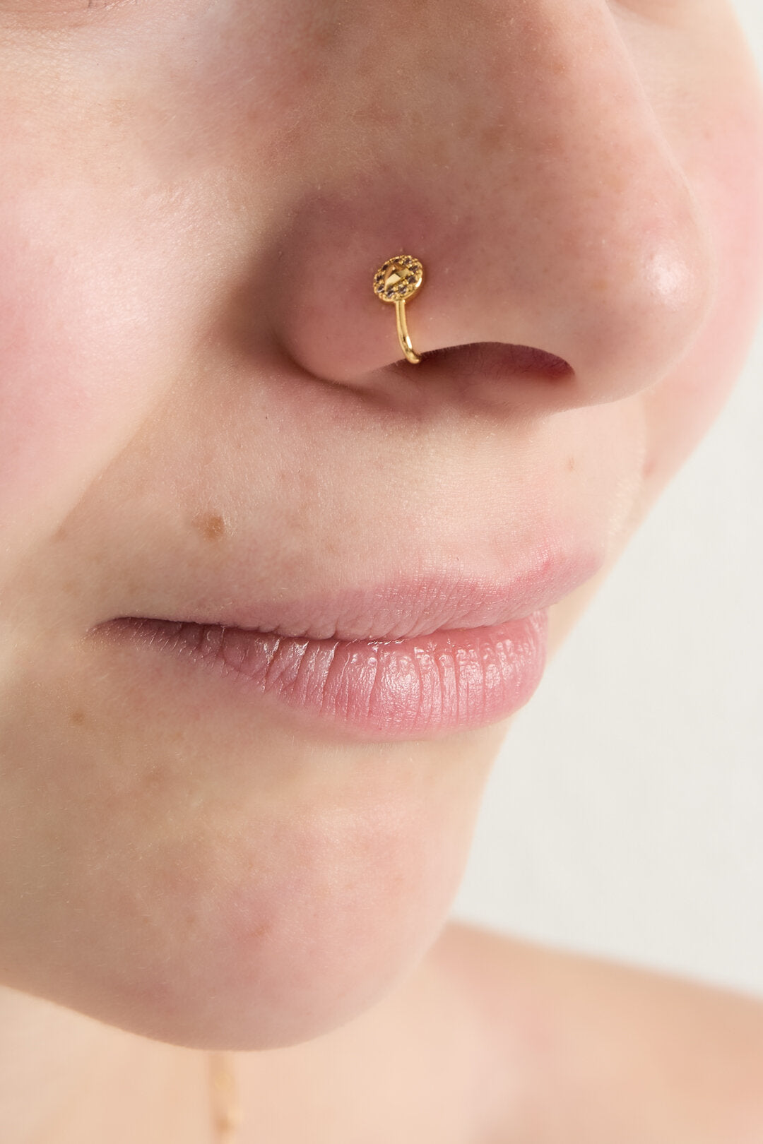 Elegant Copper Zircon Ear Cuff for All Fits