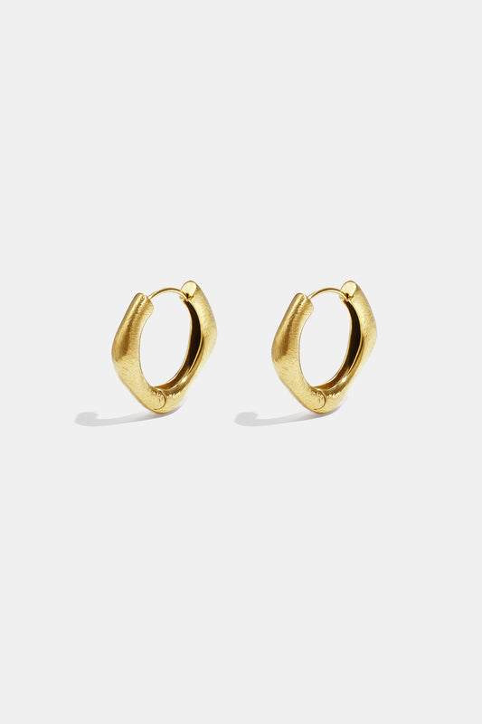 Elegant Rectangle Hoop Earrings for Everyday Wear